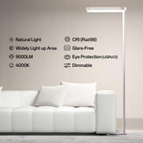 Homelist LH1 Superlight 77'' Floor Lamp, 100W Full-Spectrum Eye-Care Bright Floor Lamp for Reading, Office Work, 9000LM LED Standing Lamp Dimmable, Perfect for Family Living Room, Home Office