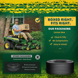 Wiltire 2 Pack 13x5.00-6 Lawn Mower Tubeless Tire,13x5-6 Riding Lawn mower Straight Rib Tread,13x5x6 nhs Tire for riding lawn mowe