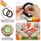 UNERVER M11 Mason Jar Vacuum Sealer - Electric Mason Jar Vacuum Sealer Kit with Wide and Regular Mouth Mason Lids, Jar Vacuum Sealer for Canning Jars, Vacuum Sealing Machine for Food Storage