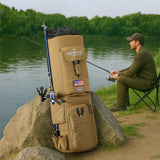 Tough Outfitters Fishing Rod Case - Fishing Pole Case for Travel & Storage - Pole Carrier Bag with Adjustable Shoulder Strap