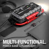 NOCO Boost Max GB251: 3000A UltraSafe Jump Starter – 24V Lithium Battery Booster Pack, Portable Jump Box, Power Bank & Jumper Cables - for 32L Gas and Diesel Engines