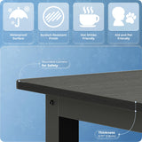 51" Home Office Desk Modern Computer Desk 51.2x23.6x29.5 inches PC Table with Thicken Frame