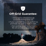 Solar Camping Lantern - Inflatable LED Lamp Perfect for Camping, Hiking, Travel and More - Emergency Light for Power Outages LuminAID