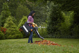 WORX 12 Amp Trivac 3-in-1 Electric Leaf Blower/Mulcher/Vacuum WG509 Metal Impeller for Fine Mulching