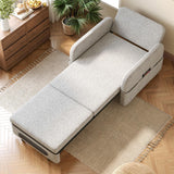 NessCarsti 1-Seater Pull-Out Sofa Bed with Hidden Storage for Small Space