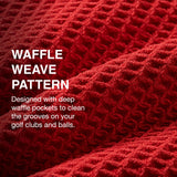 Ghost Golf Magnetic Towel (Greenside) - Premium Ultra-Absorbent Microfiber Golf Towel- 18" x 18" (Blue)