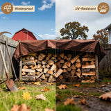 Tarp 40x60 Feet 10 Mil Heavy Duty Waterproof Tarp,10 Pack Bulk Full Pallet, Large Multipurpose Cover with Brass Grommets and Reinforced Edges, UV Resistant Thick Poly Tarps for Outdoor Camping