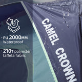 Camping Tents 4/8 Person Waterproof Quick Easy Setup Folding Outdoor Backpacking Tents Family Hiking CAMEL CROWN