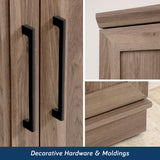 Sauder HomePlus Storage Cabinet/ pantry cabinets, Salt Oak finish