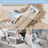 ENCHE Cordless Stick Vacuum Cleaner, 45KPA Powerful Suction 50Mins Runtime, Lightweight 6-in-1 Vacuum with LED Touch Screen Anti-Tangle for Pet Hair Hard Floor Carpet Home Car