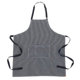 Chef Works Unisex Portland Kitchen Apron, Indigo Blue, One Size
