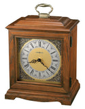 Howard Miller Continuum Mantel Clock Urn Box 800-120 – Oak Yorkshire Finish, Select Hardwoods & Veneers, Bracket-Style Roman Numeral Clock, Interior Compartment, Funeral Urn Box