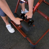 Body-Solid (BFINVER10R) Inversion Table for Back Pain Relief - 300lb Capacity Foldable Decompression Table for Lumbar Stretching, Strength Training Equipment for Professional Inversion Therapy Body-Solid