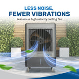 Hessaire MC61M 5,300 CFM 3-Speed Portable Evaporative Cooler