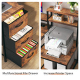 EnHomee 71" L Shaped Computer Desk with 3 Drawers & Hutch,Reversible Gaming Desk with LED Lights & Power Outlet,Home Office