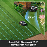 [All-Terrain Wire-Free] DREAME A3 AWD 1000 Robot Lawn Mower, 360° 3D LiDAR & AI Dual Vision Smart Robotic Mower for 0.25 Acre, 80% Slopes & 45min Fast Charge for Homeowners with Large/Steep Lawns