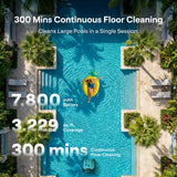 (2026 Upgrade) Beatbot Sora 10 Cordless Pool Vacuum Robot for Inground & Above Ground Pools, 6800 GPH Suction, Floor/Wall/Waterline/Shallow Area Cleaning, Waterline Parking, Cyan Green
