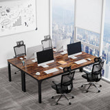 Tribesigns 6.5 FT Conference Room Table, 78.74" W x 27.56" D Large Office Conference Table