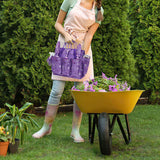 Gardening Gifts for Women, Garden Tool Set, Heavy Duty Gardening Hand Tools with Garden Tool Bag, Purple