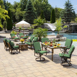 Arden Outdoor Deep Seat Cushion Set (2-Pack), 22 in x 24 in, Weather-Proof, Rain-Proof