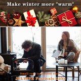 JULYSVE Small Cast Iron Smoker Box & Garlic Roaster Garlic Presses, Pre-Seasoned Wood Chip Smoker Box for Gas/Pellet/Charcoal Grills, Cast-Iron Garlic Baker