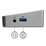 StarTech.com Triple Monitor USB 3.0 Docking Station, 2x 4K DisplayPort & HDMI, USB Type A Universal Laptop