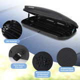 GarveeTech Rooftop Cargo Box Carrier,Dual-Side Opening Roof Luggage Storage