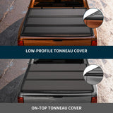 OEDRO Low-Profile Hard Tri-Fold Tonneau Cover Fit for Colorado/Canyon 5.2ft