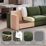 Ihanherry 152" Oversized Modular Sectional Sofa