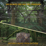 FUNHORUN Hunting Blind 270/360 Degree See Through Ground Blind for Deer Hunting, 2-3 Person Pop-up Hunting Deer Blind, Turkey Blind, Portable Hunting Blind for Deer Hunting Turkey Hunting... FUNHORUN