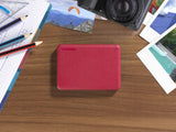 Advance 2TB Portable External Hard Drive USB 3.0, Red - HDTCA20XR3AA TOSHIBA