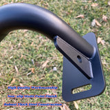 SELEWARE Fully Welded Pull Up Bar Wall Mount Heavy Duty Chin-up Bar w/Resistance Band Hooks for Doorway, Support Beam or Joist Mount Thick Metal Sturdy Construction Support 500 lbs SELEWARE