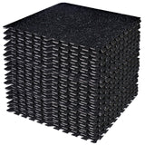 Sivan Fitness .3" Thick Rubber Top High-Density EVA Foam Gym Flooring for Home Gym - 72 Sq Ft Exercise Mat Tiles for Workout, Yoga, MMA, Heavy Exercise Equipment Mat - 18 Interlocking Gym Floor Mat