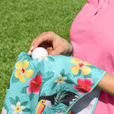 Playing It Forward Magnetic Golf Towel for Golf Bags with Clip for Men & Women, Waffle Weave Microfiber Towel, Set of 3