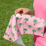 Playing It Forward Magnetic Golf Towel for Golf Bags with Clip for Men & Women, Waffle Weave Microfiber Towel, Set of 3