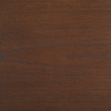 SAFAVIEH Couture Collection Barnard Walnut Oval Solid Wood Coffee Table