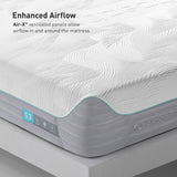 Bedgear S3 Performance Mattress, Full - Instant Cooling by Ver-Tex Technology