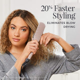Remington Wet2Straight Hair Straightener / Flat Iron, 450°F Salon High Heat, 1 3/4" Inch plates, Mauve