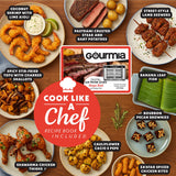 Gourmia French Door Air Fryer Oven - 37 Qt Large Capacity Convection Toaster Oven, FryForce 360°, Digital Display, 12 Cooking Presets, Dehydrate, Fits 13” Pizza, Dishwasher-Safe, Stainless Steel
