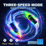 Cirmine RC Boat 2 Pack Remote Control Boats with 7-Mode Colorful LED Lights, 10 Inch RC Boats, 15KM/H High Speed, 2.4GHz Remote, 3 Speed Modes, 4 Batteries, for Kids & Adults, Pool & Lake Racing