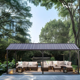 PHI VILLA 10x20 Carport, Metal Carports Canopy Heavy Duty Car Port Garage