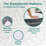 11" Cooling Memory Foam Mattress, First Edition, Medium Firmness, Queen Size by Sleepyhead