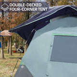 Camping Tents 4/8 Person Waterproof Quick Easy Setup Folding Outdoor Backpacking Tents Family Hiking CAMEL CROWN