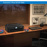 Wireless Color Wide-Format Printer, Amazon Dash Replenishment Ready, Black, Large Epson