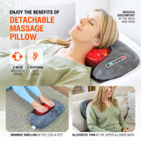 Full Body Massage Mat, Vibrating Mattress Pad, Bed Massager Mat, Massage Mats for Full Body with Detachable Pillow with Heat, Alleviates Muscle Pain, Improves Circulation and Stress Relief by SITFIT