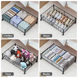 Hleelomi Under Bed Storage with Wheels, 360° Rotating, No-Assembly Underbed Storage Containers, 2PACK