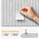 Large Cork Board for Walls 20 Pack Bulletin Board with 100 Adhesive Tabs