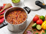 Zavor DUO 8-pc Pressure Canning Set - Pressure Cooker 10 Quart w/Complete Pressure Cooker Canning Kit, including Wide Mouth Canning Funnel, Canning Rack & 5 other Essential Canning Tools