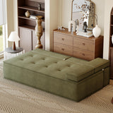 NessCarsti 79" Compact Convertible Sofa Bed, Cloud Loveseat for Apartment