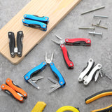 Lanties 20 Pack Mini Multi Tool Bulk Birthday Gifts for Men Him Dad Boyfriend Stocking Stuffers Small Multitool Fishing Pocket Knife for Men Camping Survival Computer Bike Gadgets, 5 Colors